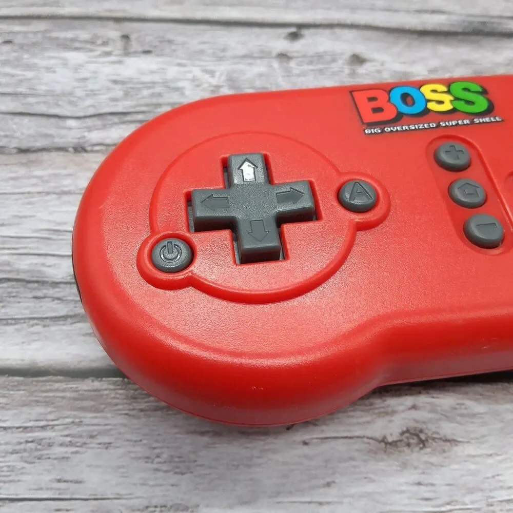 BOSS Big Oversized Super Shell For Nintendo Wii Remote Controllers Red